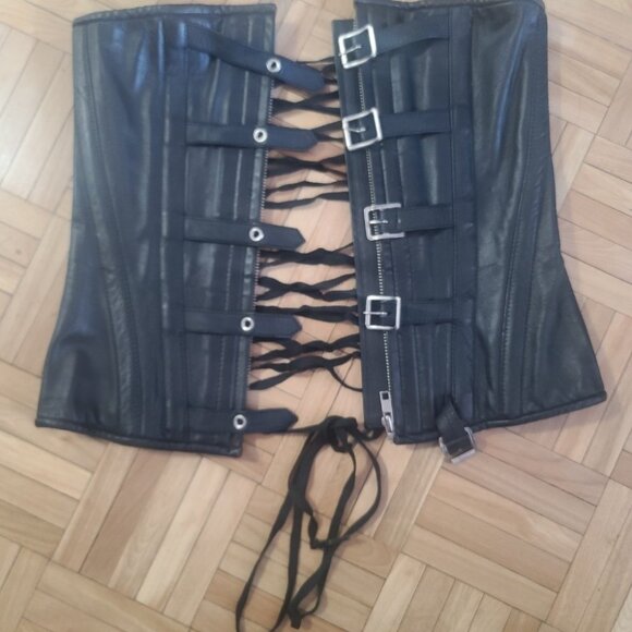 Vintage Northbound Leather 5-buckle Corset - Picture 5 of 6